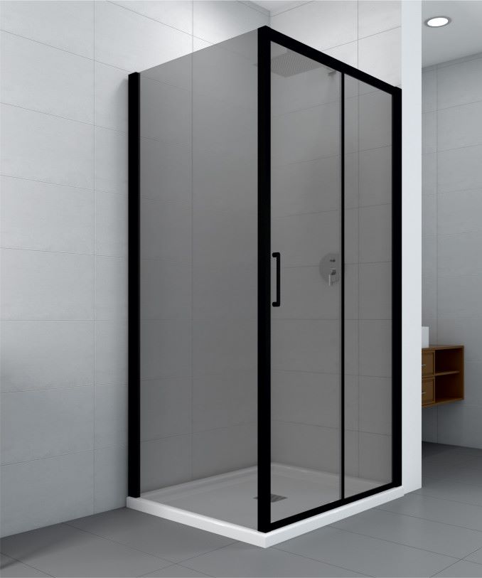 Atlas black tuš kabina