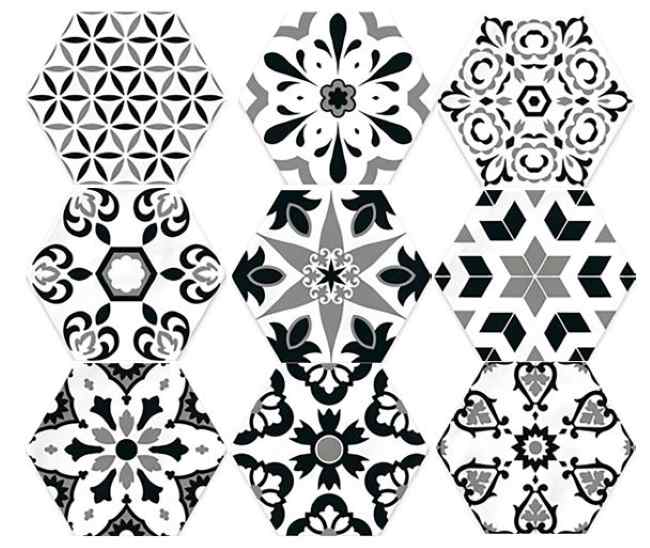 različita lica pločica triniti