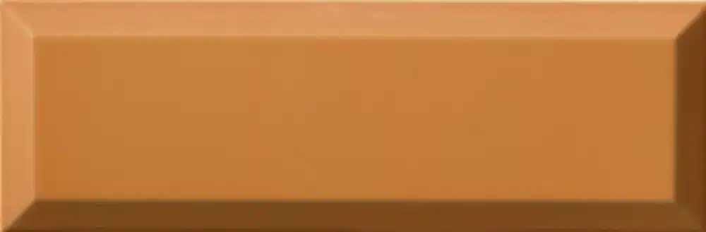 Bisel Naranja Brillo 10x30
