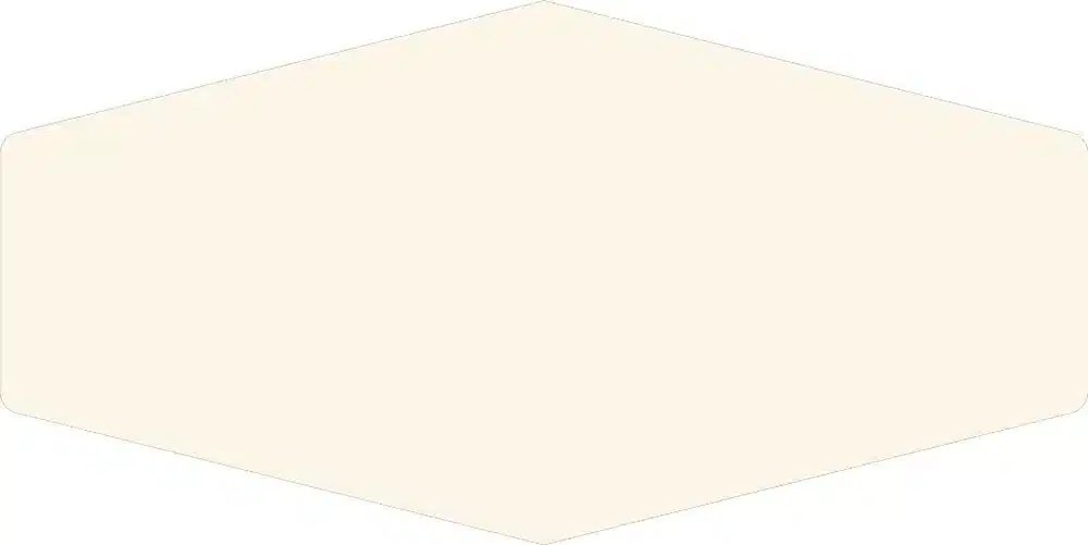 Monochrome Hex Ivory 10x20 GLOSS