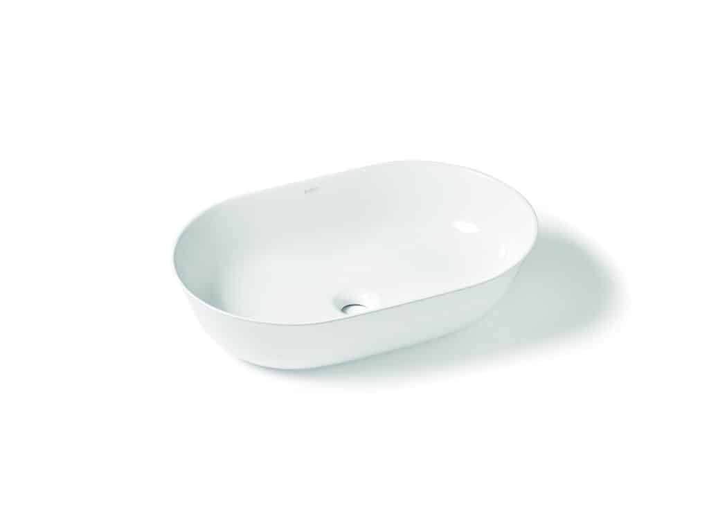 Davos Oval Colors White 580x380x145