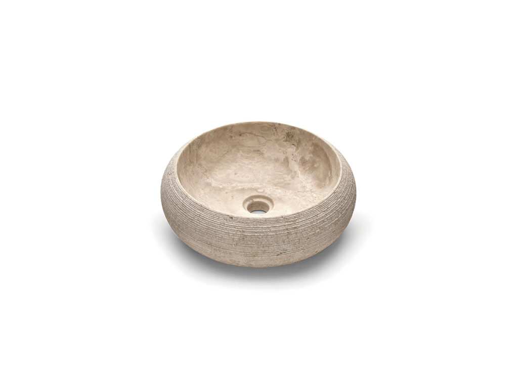 Domed Circular Beige