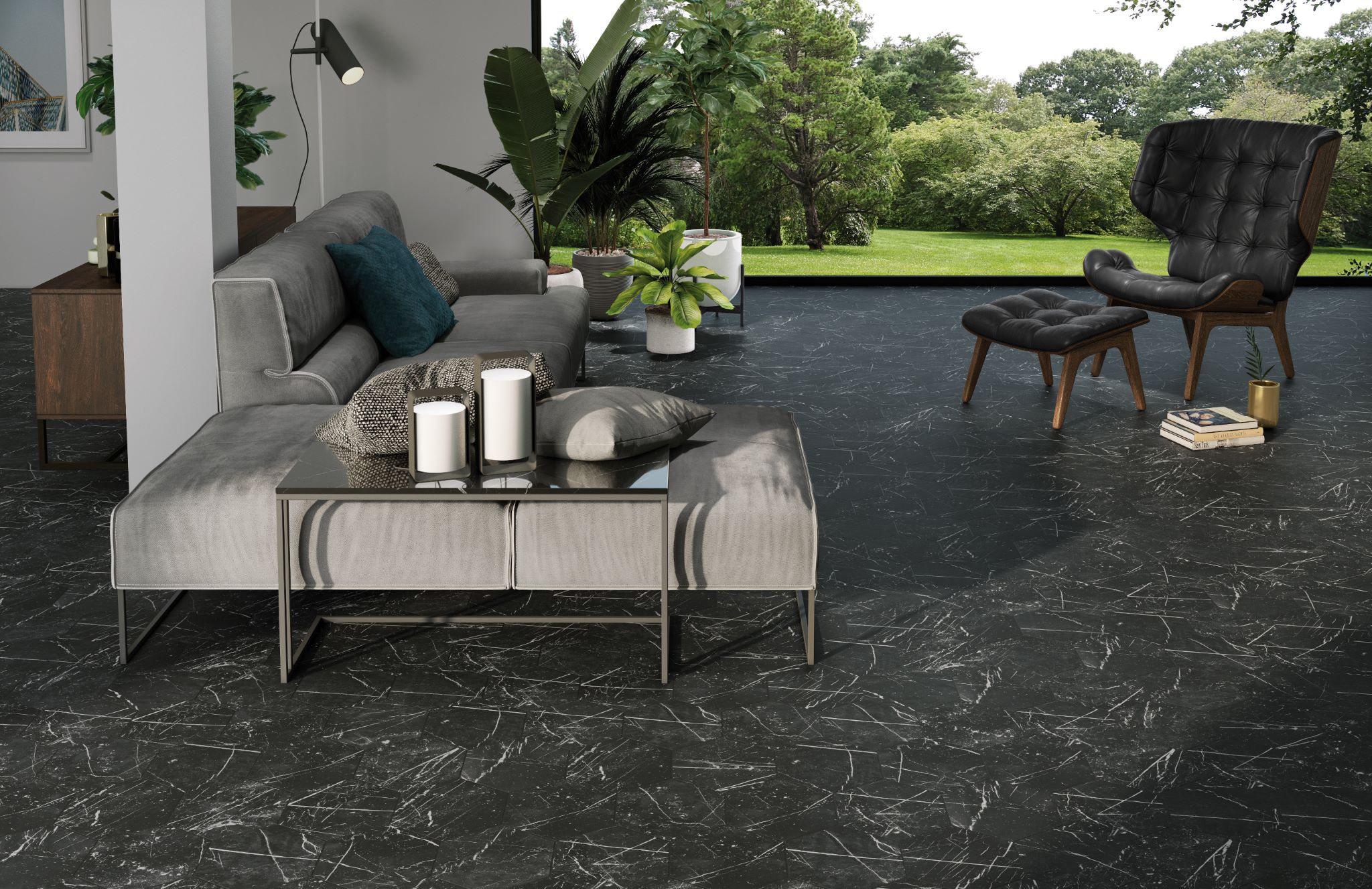 Marquina Hex25