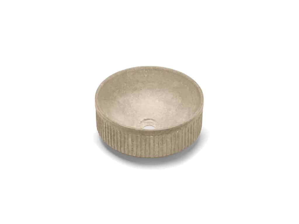 Striae Circular Beige 380x150