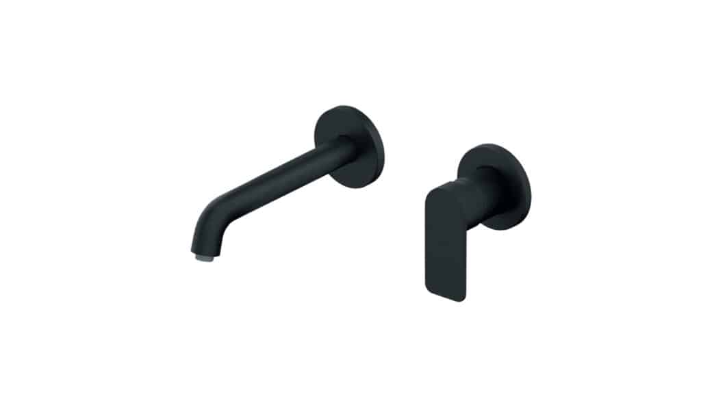 S2 - Uzidna baterija za lavabo, Black matt - 231402B