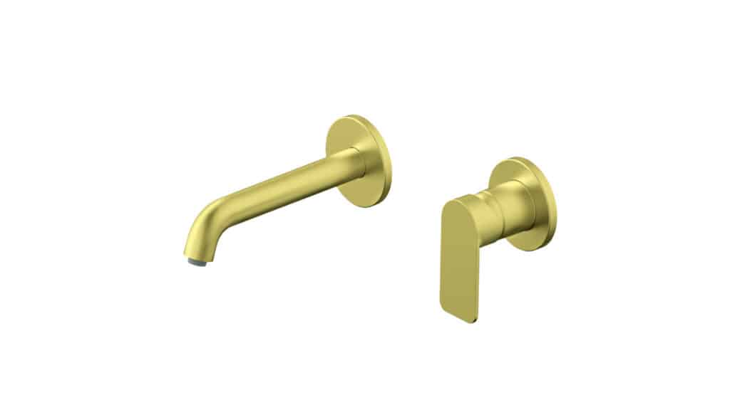 S2 - Uzidna baterija za lavabo, Gold matt - 231402G