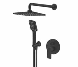S2 - Uzidna baterija za tuš kabinu, Black matt - 231601B1