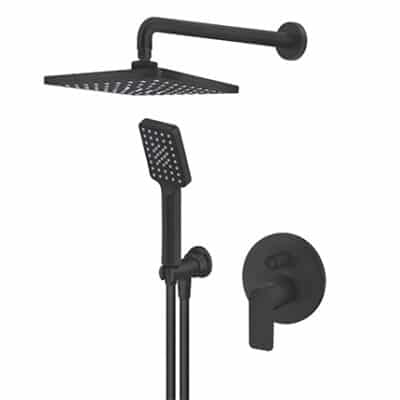 S2 - Uzidna baterija za tuš kabinu, Black matt - 231601B1