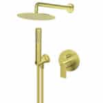 S2 - Uzidna baterija za tuš kabinu, Gold matt - 231601G1