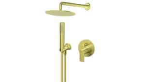 S2 - Uzidna baterija za tuš kabinu, Gold matt - 231601G1