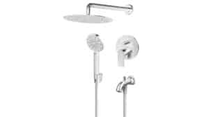 S2 - Uzidna baterija za tuš kabinu, Chrome gloss - 231701