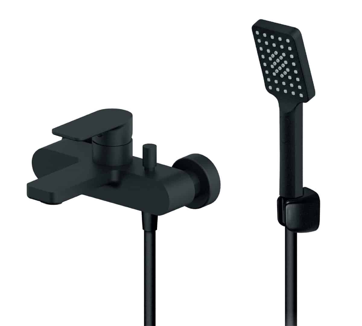 S2 - Baterija za kadu, Black matt - 233101B