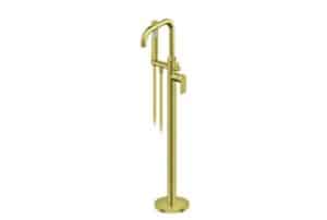 S2 - Samostojeća baterija za kadu, Gold matt - 233109G