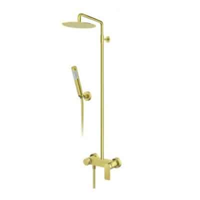 S2 - Baterija za usponski tuš, Gold matt - 237251G