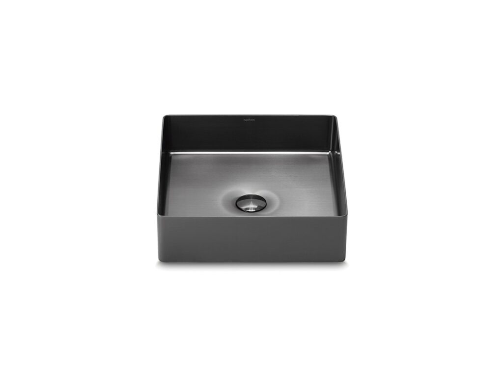 Detroit Metallic Cuadrado Gun Metal 400x400x120 - 8343