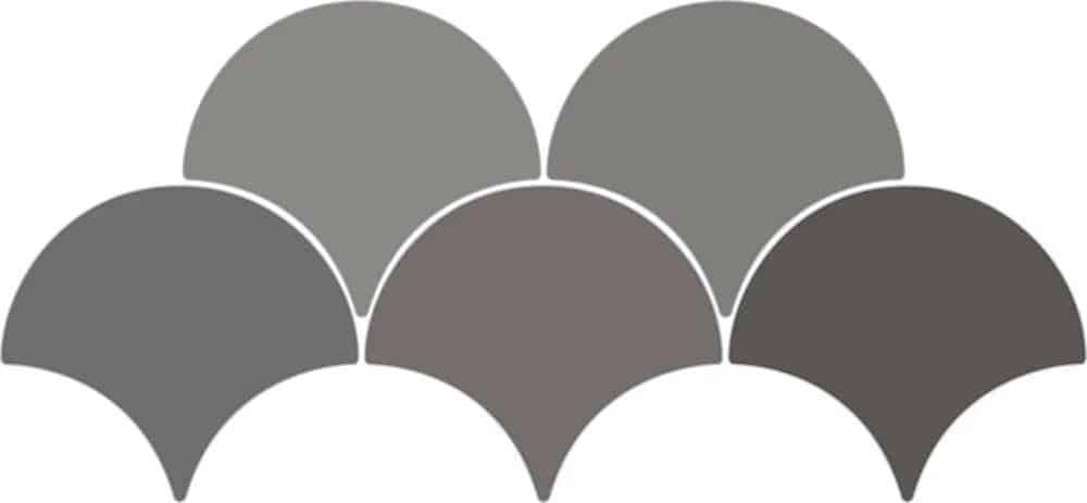 Sailing Drop Dark Grey 15,2x17,2 Glossy